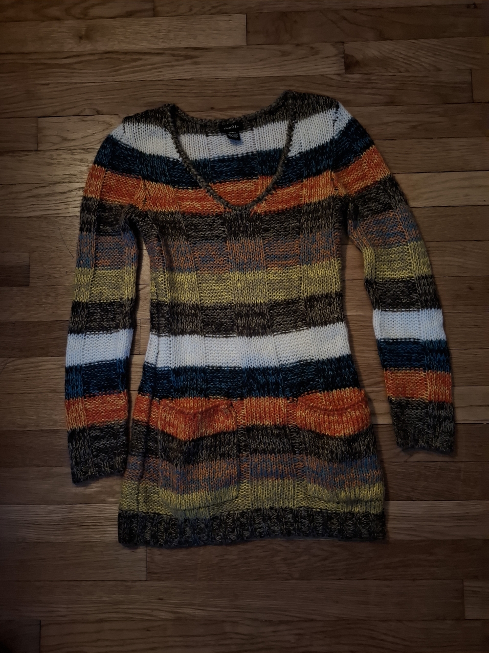 Rue 21 Fall V-Neck Knit Sweater